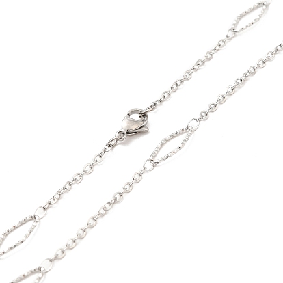 Ion Plating(IP) 304 Stainless Steel Necklaces