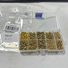 885pcs 10 styles ccb perles en plastique, formes mixtes