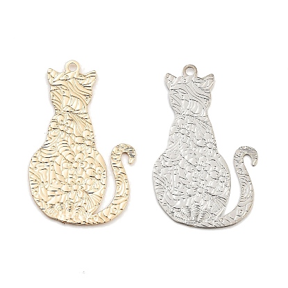 Долговечные латунные подвески, без кадмия, без никеля и без свинца, кошка