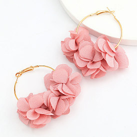 Floral Alloy Earrings for Women - Sexy and Elegant European Style Ear Accessories