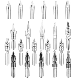 32шт. сменные перья для перьевых ручек Iraurita из нержавеющей стали, для каллиграфического письма