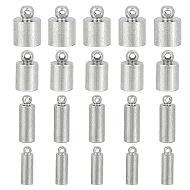 304 Stainless Steel Cord Ends, End Caps, Column