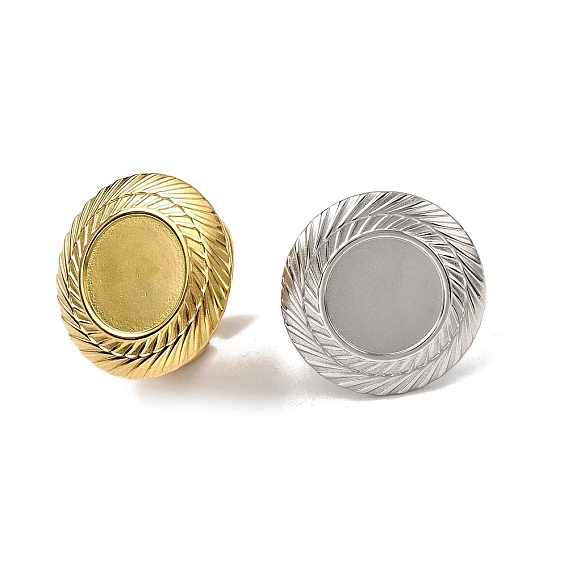 304 компоненты манжетного кольца из нержавеющей стали, Настройки колодки кольцо, плоско-круглые