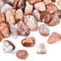Cuentas de ágata rosa natural, piedra caída, pepitas, sin agujero / sin perforar, gemas de relleno de jarrones