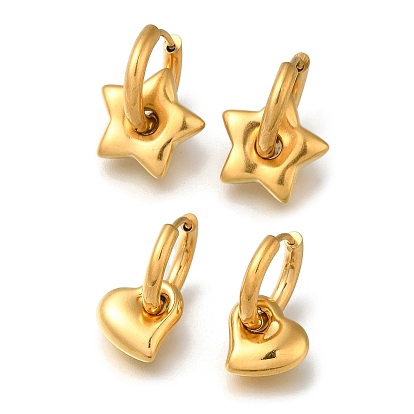 304 серьги из нержавеющей стали для женщин, реальный 18 k позолоченный