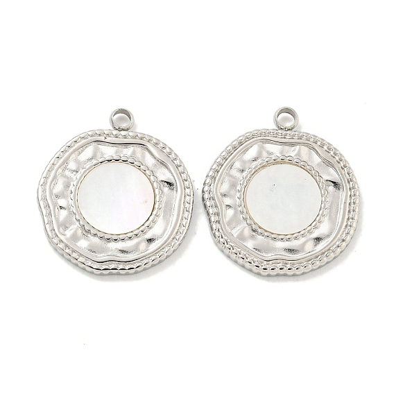 304 подвески из нержавеющей стали, с оболочкой, плоский круглый шарм