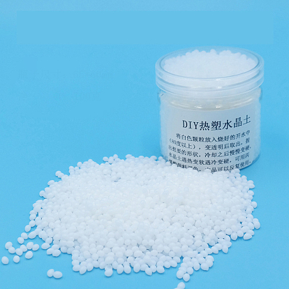 Resin Thermoplastic Beads, Free Plastic, Thermoplastic Hot Melt Adhesive Resin for Slime DIY Material