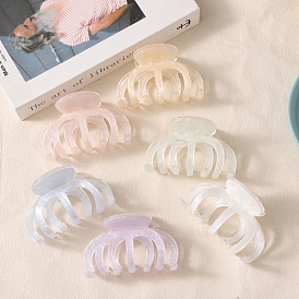 Заколки для волос с когтями из ацетата целлюлозы (смола)