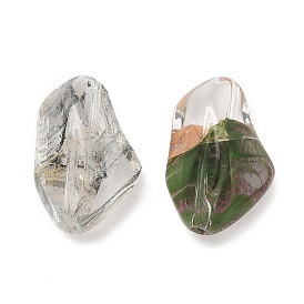 Transparent Glass Beads, Imitation Gemstones, Nuggets