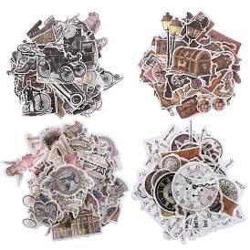 240Pcs Women/Clock/Car Sealing Stickers, Label Paster Picture Stickers, for Scrapbooking, Kid DIY Arts Crafts