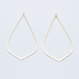 Долговечные латунные большие подвески, без кадмия, без никеля и без свинца, лист