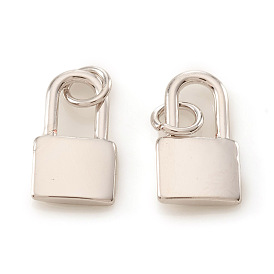 Латунь прелести, с прыжковых колец, запирать