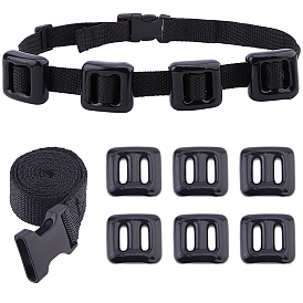 6Pcs Lead Weights, Dive Weights, with 1 Set Polyester Diving Weight Belts & Plastic Clasps for Scuba