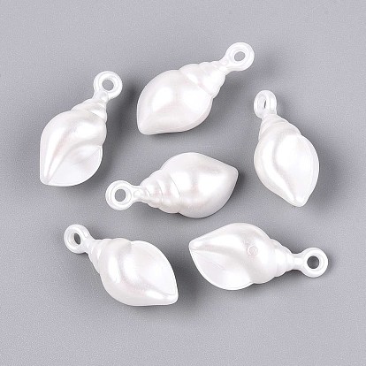 Абс пластмассовые жемчужные подвески, формы раковины