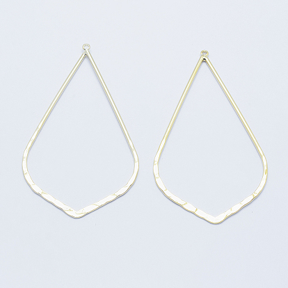 Долговечные латунные большие подвески, без кадмия, без никеля и без свинца, лист