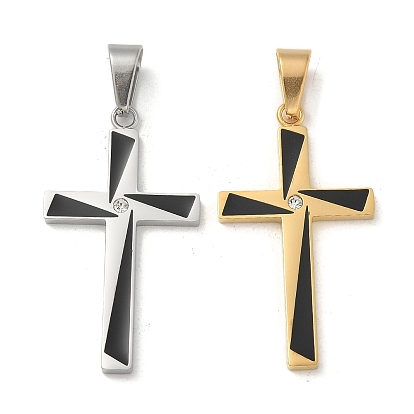 304 подвески из нержавеющей стали, крест очарование