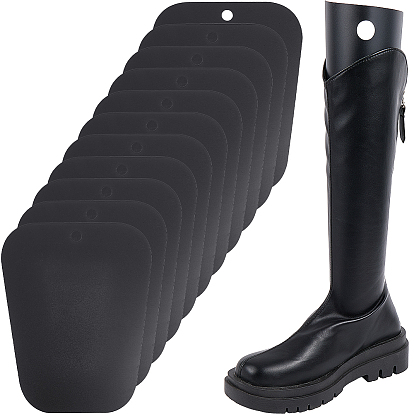 Пластиковые вставки для формовки ботинок, сапоги высокая поддержка, случайные узоры или отсутствие узора, трапециевидные