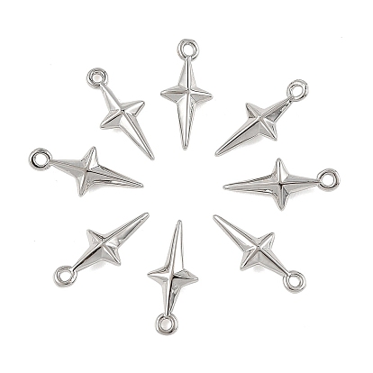 Shegrace Messingstern-Anhänger, Cadmiumfrei und Nickel frei und Bleifrei