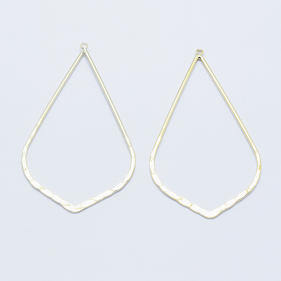 Долговечные латунные большие подвески, без кадмия, без никеля и без свинца, лист