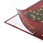 Christmas Theme Self-Adhesive Stickers, for Party Decorative Presents, Rectangle
