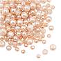 Electroplate Crackle Glass Beads Strands, Round