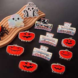 Halloween Theme PVC Claw Hair Clips