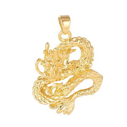 Messing Anhänger & Charms, Drachen