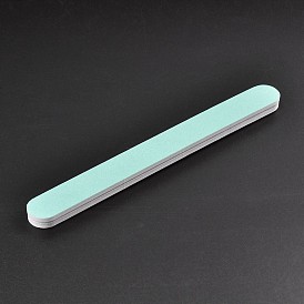 Argent plastique rectangle bâton polissage, 17.8x1.8x0.8 cm