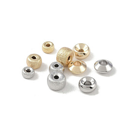 Brass Beads Sets, Real Platinum Plated &  Real 18K Gold Plated