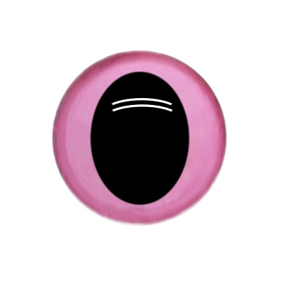 Oeillets de poupée en plastique artisanal, Yeux en peluche, yeux de sécurité, demi-tour