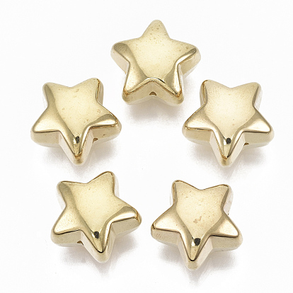 Ccb perles en plastique, étoiles