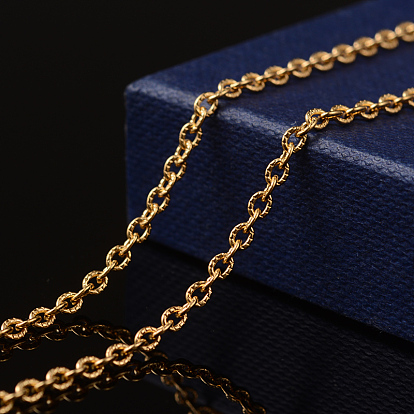 Ионное покрытие (ip) 304 кабельные цепи из нержавеющей стали, , несварные, с катушкой, овальные