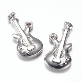 201 Stainless Steel Pendants, Guitar