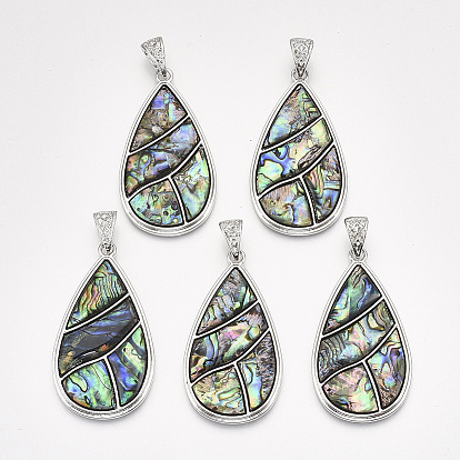 Оболочки большие кулоны, с выводами из сплава и смоляным дном, слеза, платина