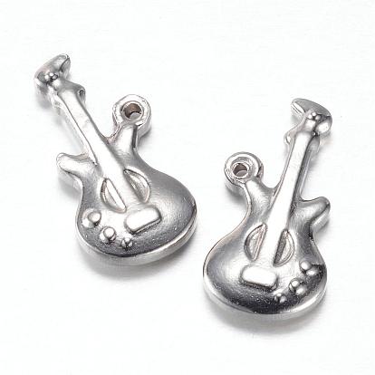 201 Stainless Steel Pendants, Guitar