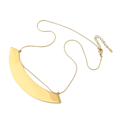 304 ожерелья из нержавеющей стали с подвеской в форме арки