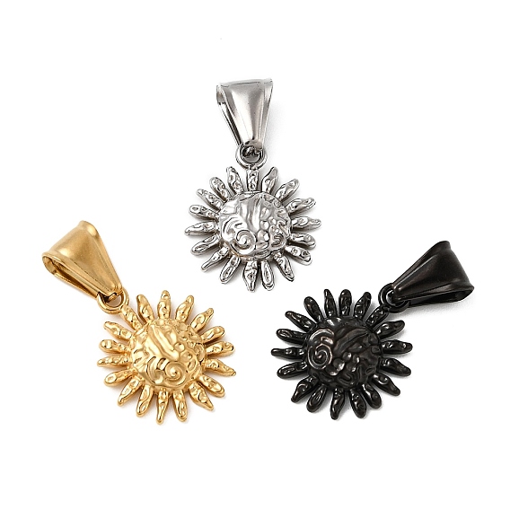 Текстурированные 304 подвески из нержавеющей стали, солнечные чары