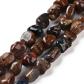 Natural Pietersite Beads Strands, Nuggets