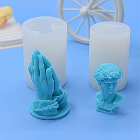 DIY Candle Silicone Molds, Food Grade Silicone, Decoration Making, for Candle Making