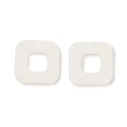 Непрозрачная смола декодирует кабошоны, полый квадрат