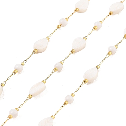 Ионное покрытие (ip) 304 цепи для канцелярских скрепок из нержавеющей стали, пайки, с стеклянные бусы, лист