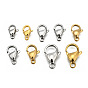 304 Stainless Steel Lobster Claw Clasps, Parrot Trigger Clasps, Manual Polishing