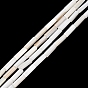 Cuentas de concha de perla natural hebras, columna