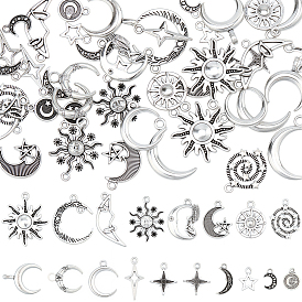 72 шт 18 стили подвески из сплава в тибетском стиле, разнообразные