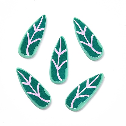 Cabochons acryliques, feuille