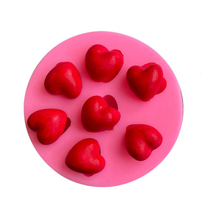 Food Grade Silicone Molds, Fondant Molds, Baking Molds, Chocolate, Candy, Biscuits, UV Resin & Epoxy Resin Jewelry Making, Heart