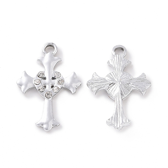 Сплава кристалла горный хрусталь подвески, корсет с сердечками