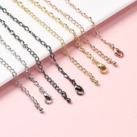 Латунные браслеты-цепочки с покрытием для женщин, без кадмия и без свинца