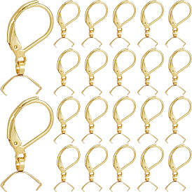 60 шт. 304 серьги с рычагом из нержавеющей стали, проволока для ушей с дужками для ледоруба