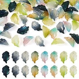 64 шт 8 цвета подвески лэмпворк ручной работы, лист